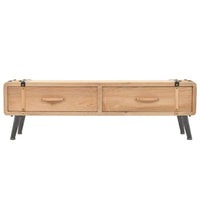 TV Cabinet Solid Fir Wood 120x33x35 cm Kings Warehouse 