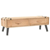 TV Cabinet Solid Fir Wood 120x33x35 cm Kings Warehouse Default Title 