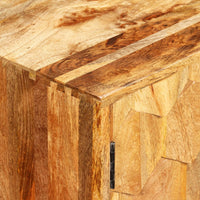 TV Cabinet Solid Mango Wood 118x35x40 cm Kings Warehouse 