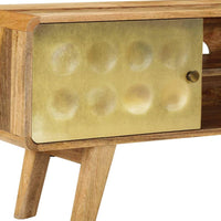 TV Cabinet Solid Mango Wood 120x30x45 cm Kings Warehouse 
