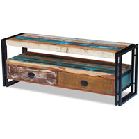 TV Cabinet Solid Reclaimed Wood Kings Warehouse 