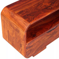 TV Cabinet Solid Sheesham Wood 116x30x40 cm Kings Warehouse 