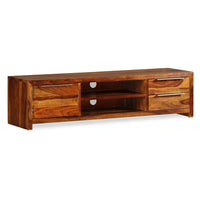 TV Cabinet Solid Sheesham Wood 120x30x30 cm Kings Warehouse Default Title 