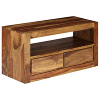 TV Cabinet Solid Sheesham Wood 80x30x40 cm Kings Warehouse 