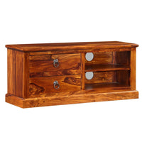 TV Cabinet Solid Sheesham Wood 90x30x40 cm Kings Warehouse 