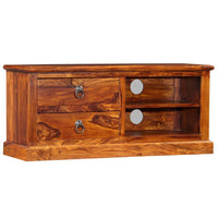 TV Cabinet Solid Sheesham Wood 90x30x40 cm Kings Warehouse Default Title 