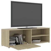 TV Cabinet Sonoma Oak 120x34x37 cm Kings Warehouse 