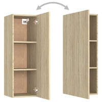 TV Cabinet Sonoma Oak 30.5x30x90 cm Engineered Wood living room Kings Warehouse 