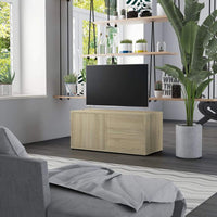TV Cabinet Sonoma Oak 80x34x36 cm