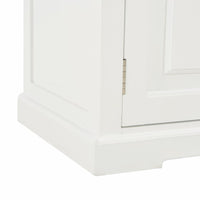 TV Cabinet White 120x30x40 cm Wood Kings Warehouse 
