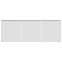 TV Cabinet White 80x34x30 cm Living room Kings Warehouse 