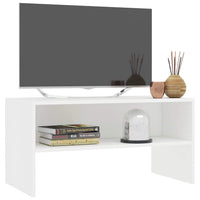 TV Cabinet White 80x40x40 cm Living room Kings Warehouse 