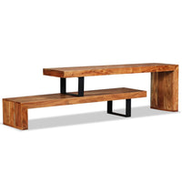 TV Stand Solid Acacia Wood Kings Warehouse Default Title 
