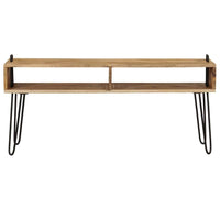 TV Stand Solid Mango Wood 110x35x45 cm Kings Warehouse 