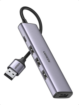 UGREEN 20805 USB 3.0 4-Port Hub with USB-C Power Port Kings Warehouse 