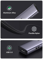 UGREEN 20805 USB 3.0 4-Port Hub with USB-C Power Port Kings Warehouse 