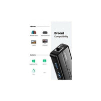 UGREEN 50627 USB-C to USB-A 3-Port Hub with RJ45 Gigabit Ethernet Kings Warehouse 