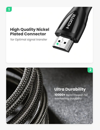 UGREEN 80405 8K Ultra HD HDMI 2.1 Cable 5M Kings Warehouse 
