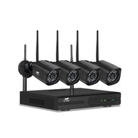 UL-TECH 3MP 8CH NVR Wireless 4 Security Cameras Set CCTV Kings Warehouse 
