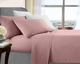 ultra soft microfibre sheet set king single rose gold Kings Warehouse 