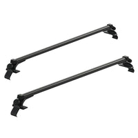 Universal Car Roof Racks Pod Aluminium Cross Bars Adjustable 145cm Black Christmas Peak Season Sale Kings Warehouse 