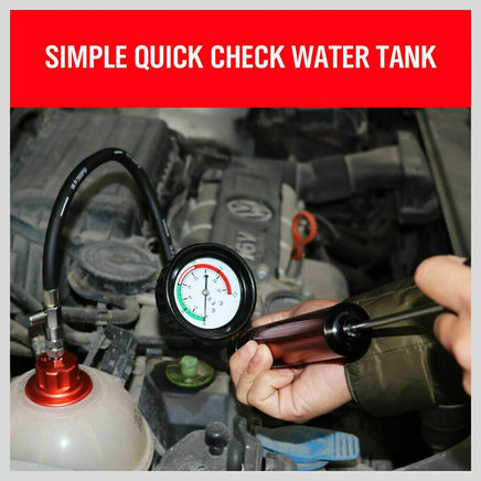Universal Cooling System Radiator Pressure Tester Gasket Test Kit Leak Detector Kings Warehouse 