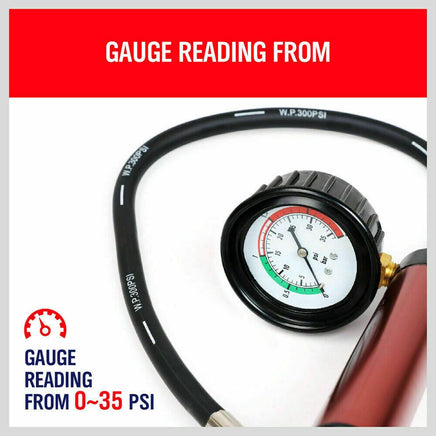 Universal Cooling System Radiator Pressure Tester Gasket Test Kit Leak Detector Kings Warehouse 