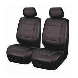 Universal El Toro Series Ii Front Seat Covers Size 30/35 | Black/Black Kings Warehouse 