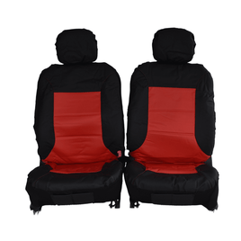 Universal El Toro Series Ii Front Seat Covers Size 30/35 | Black/Red Kings Warehouse 