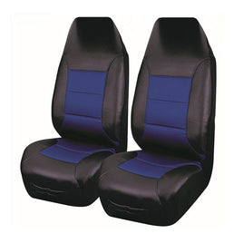 Universal El Toro Series Ii Front Seat Covers Size 60/25 | Black/Blue Kings Warehouse 
