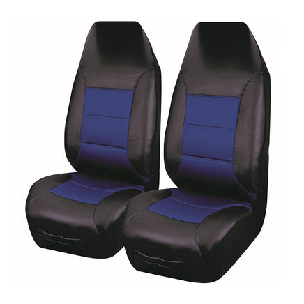 Universal El Toro Series Ii Front Seat Covers Size 60/25 | Black/Blue Kings Warehouse 
