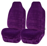 Universal Finesse Faux Fur Seat Covers - Universal Size Kings Warehouse 