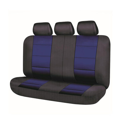 UNIVERSAL REAR SEAT COVERS SIZE 06/08S BLUE EL TORO SERIES II Kings Warehouse 