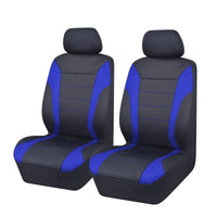 Universal Ultra Light Neoprene Front Seat Covers Size 30/35 | Black/Blue Kings Warehouse 