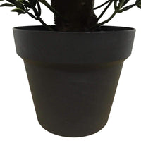 UV Resistant Artificial Topiary Shrub (Hedyotis) 50cm Mixed Green Kings Warehouse 