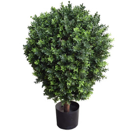 UV Resistant Artificial Topiary Shrub (Hedyotis) 80cm Kings Warehouse 