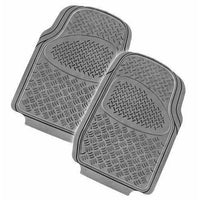 VELOCITY 2-Piece Car Mat - GREY [Rubber] Others Kings Warehouse 