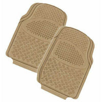 VELOCITY 2-Piece Car Mat - MOCHA [Rubber] Others Kings Warehouse 