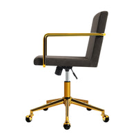 Velvet Office Chair Executive Computer Chairs Adjustable Desk Chair Armchair Office Supplies Kings Warehouse 