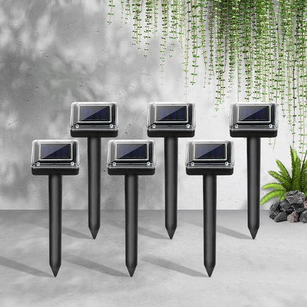 Vermitrap Set of 6 Ultrasonic Solar Powered Snake Repellent Garden Kings Warehouse 