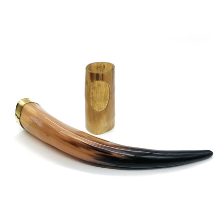 Viking Drinking Horn with Stand Gift & Novelty KingsWarehouse 