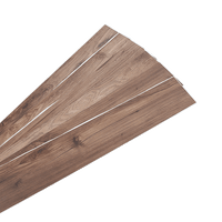 Vinyl Floor Tiles Self Adhesive Flooring Black Walnut Wood Grain 16 Pack 2.3SQM Kings Warehouse 