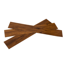 Vinyl Floor Tiles Self Adhesive Flooring Walnut Wood Grain 16 Pack 2.3SQM Appliances Supplies Kings Warehouse 