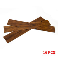 Vinyl Floor Tiles Self Adhesive Flooring Walnut Wood Grain 16 Pack 2.3SQM Appliances Supplies Kings Warehouse 