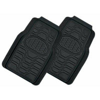 VIPER 2-Piece Car Mat - BLACK [Rubber] Others Kings Warehouse 
