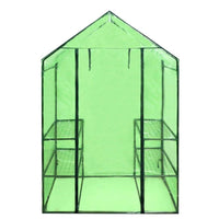 Walk-in Greenhouse with 4 Shelves Kings Warehouse 