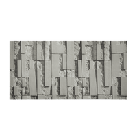 Wallpaper Brick Pattern 3D Textured Non-woven Wall Paper Roll KingsWarehouse 