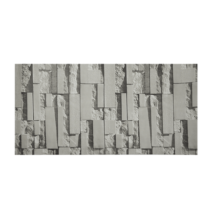 Wallpaper Brick Pattern 3D Textured Non-woven Wall Paper Roll KingsWarehouse 