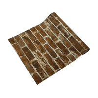 Wallpaper Faux Brick Wall Paper Roll KingsWarehouse 