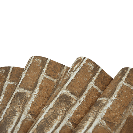 Wallpaper Faux Brick Wall Paper Roll KingsWarehouse 